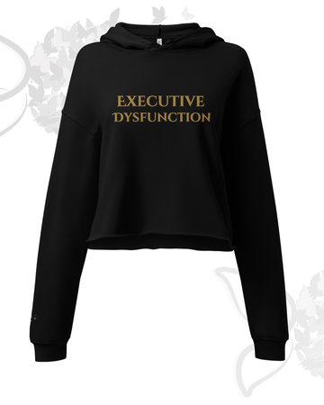 Executive Dysfunction - Raw Hem Fleece Sweatshirt
