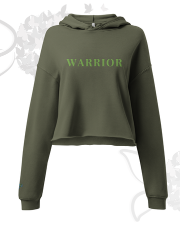 Warrior - Women Cropped Hoodie